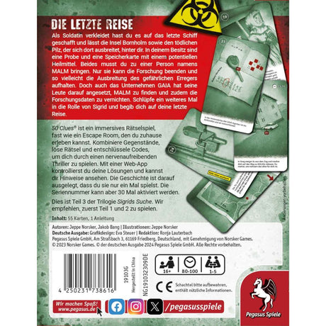 50 Clues – Die letzte Reise (Sigrids Suche, Teil 3 von 3)