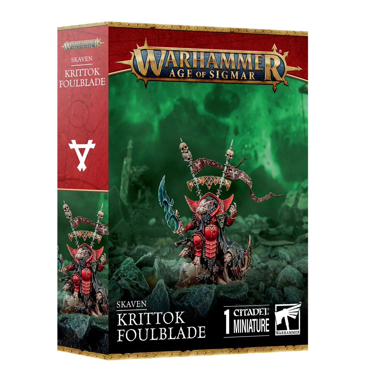 Warhammer Age of Sigmar Skaven Krittok Foulblade