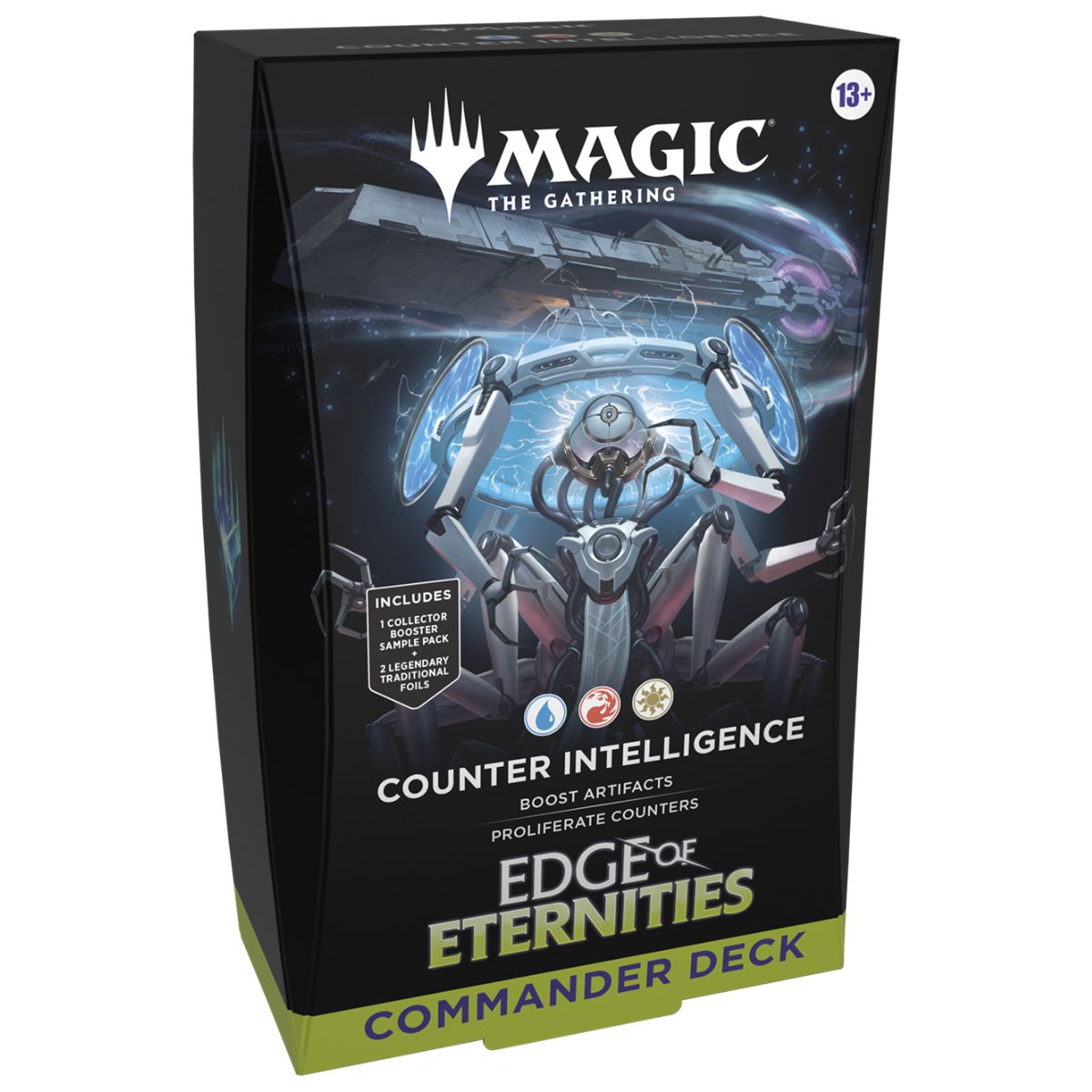 Magic: The Gathering Edge of Eternities Counter Intelligence Commander Deck Englisch