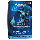 Magic: The Gathering  Zersplitterte Realität Ein neues Multiversum Commander Deck Deutsch