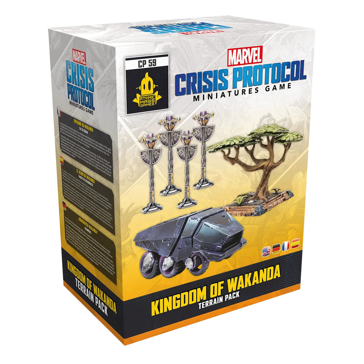 Marvel: Crisis Protocol Kingdom of Wakanda Terrain Pack