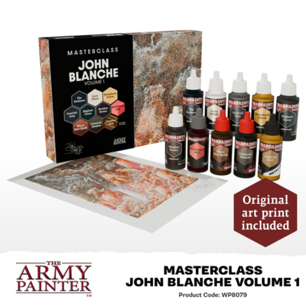 The Army Painter Masterclass John Blanche Volume 1 Paint Set