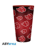Naruto Shippuden Large Glass 400ml Akatsuki