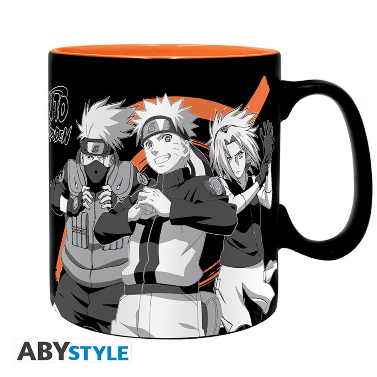 Naruto Shippuden Mug 460 ml Group Black & White