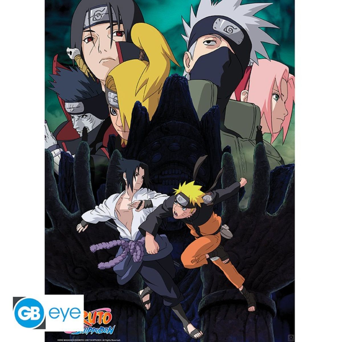 Naruto Shippuden Set 2 Posters