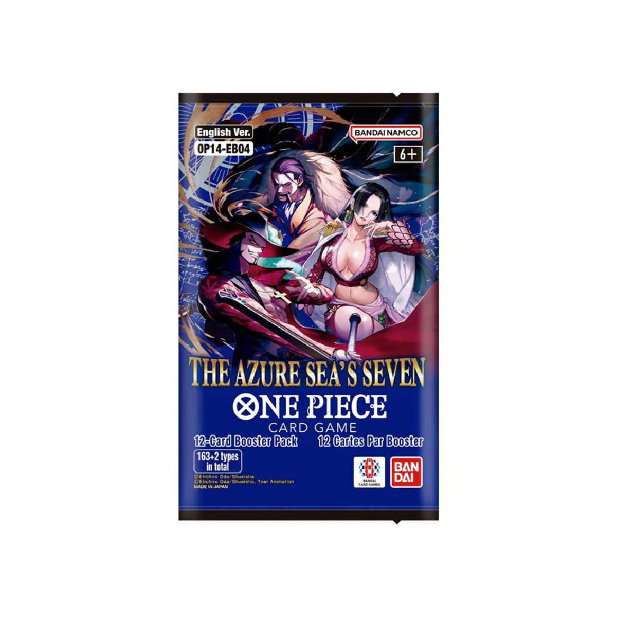 One Piece Card Game The Azure Sea's Seven Booster OP14 Englisch