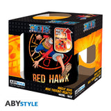 One Piece Mug Heat Change 460 ml Luffy & Sabo-Cardboard Box