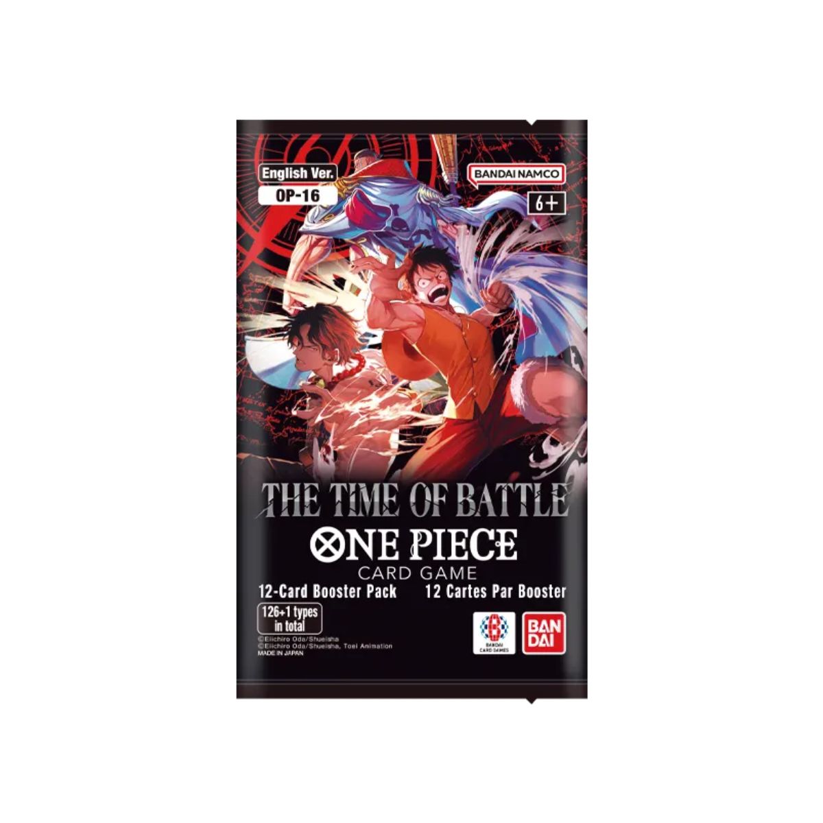 One Piece The Time of Battle OP16  Booster Englisch