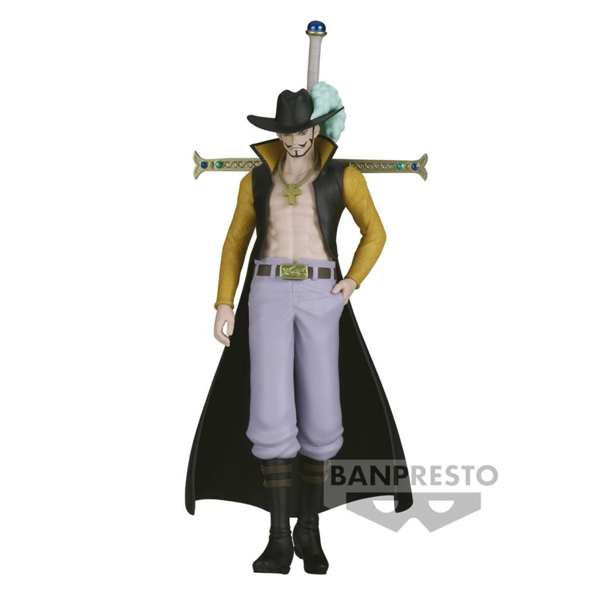 One Piece The Shukko Dracule Mihawk Figur (16 cm)