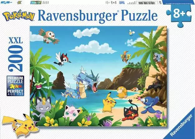 Pokémon Puzzle - Schnapp sie dir alle! (200 Teile) XXL