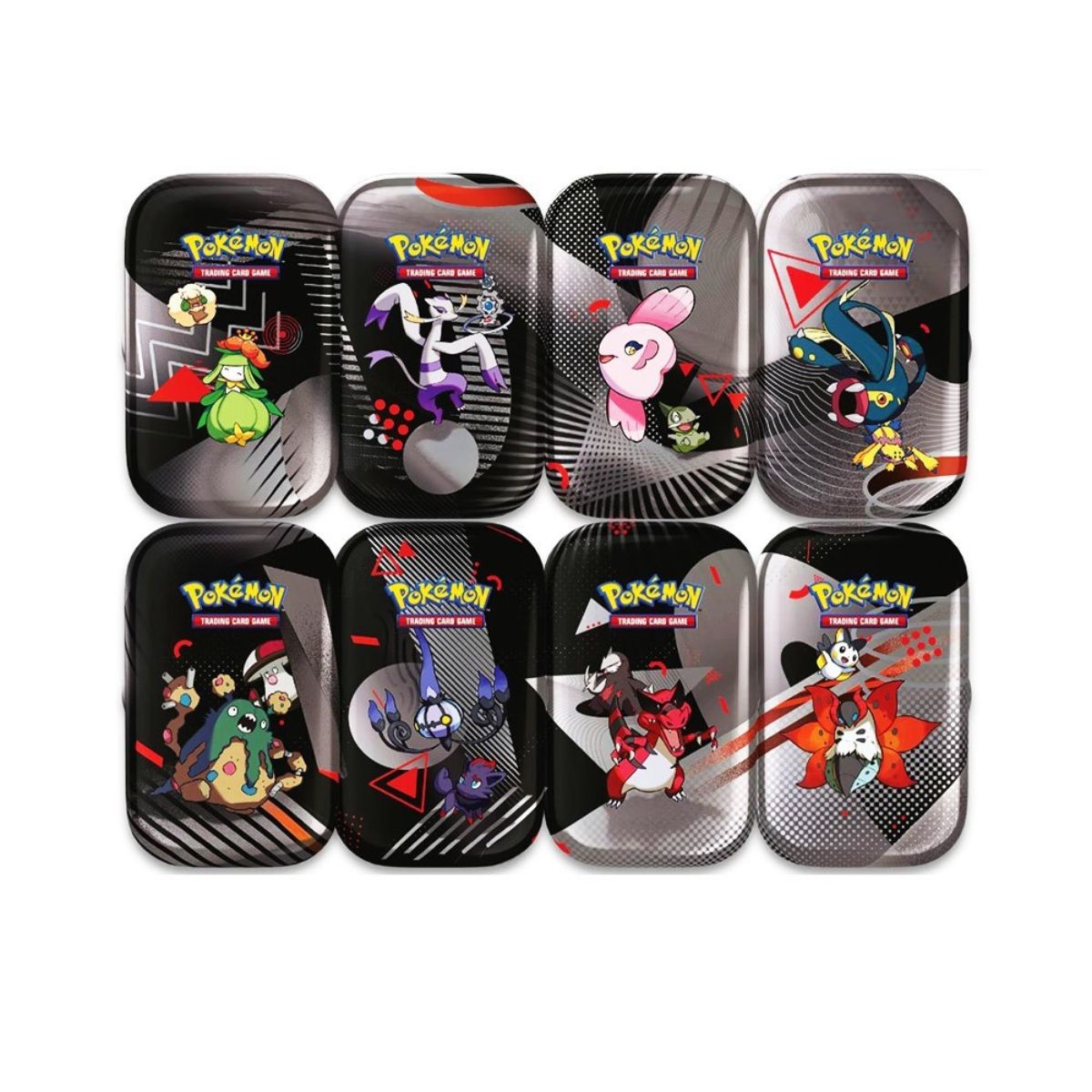 Pokémon Scarlet & Violet Black Bolt & White Flare Mini Tin Englisch