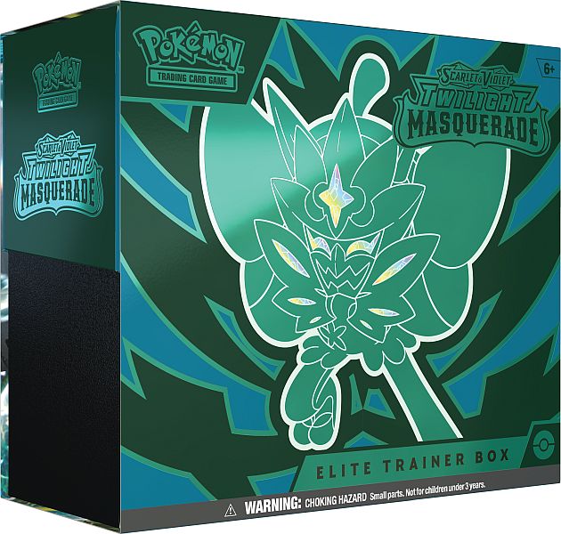 Pokémon Scarlet & Violet Twilight Masquerade Elite Trainer Box - EN