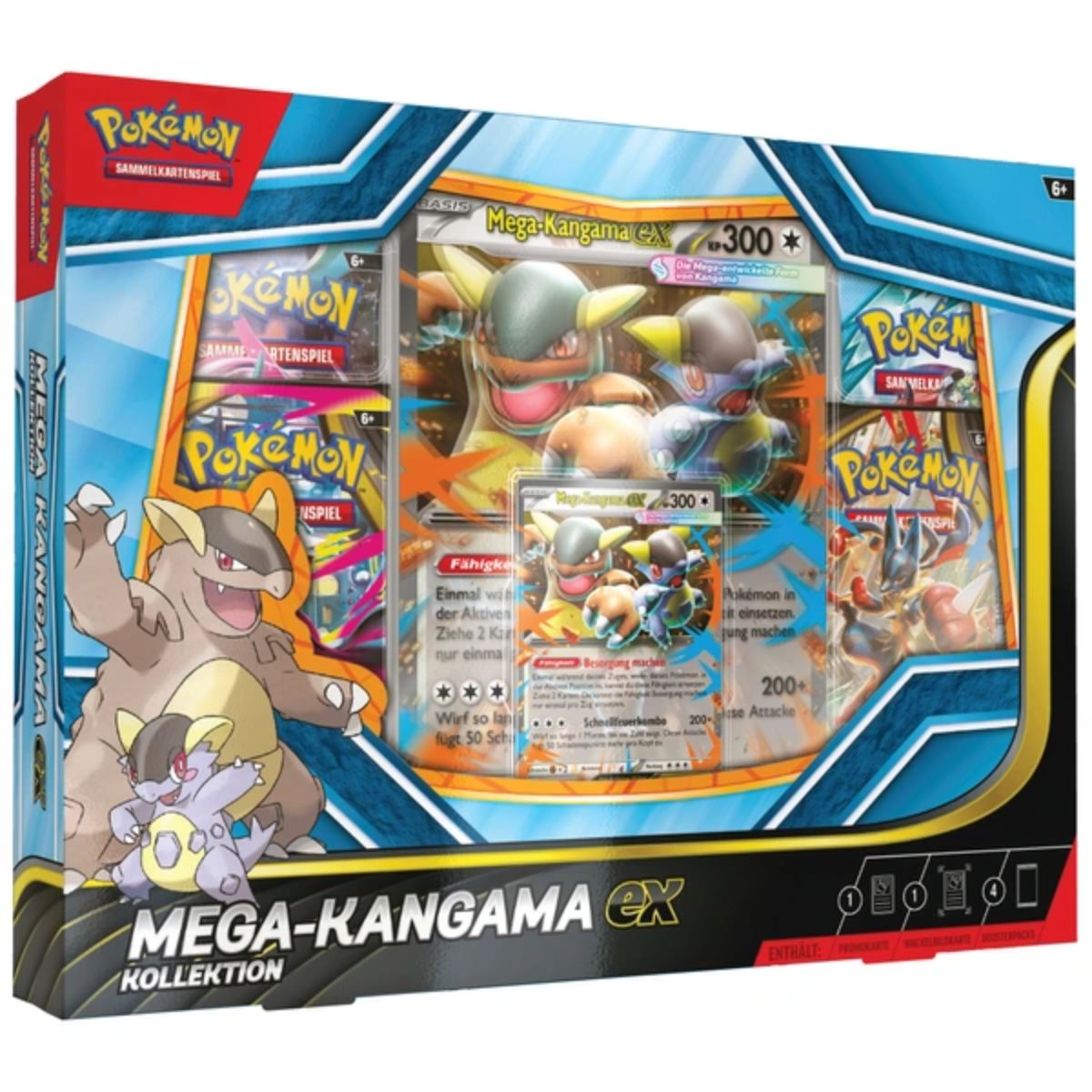 Pokémon Mega-Kangama-ex Kollektion Deutsch