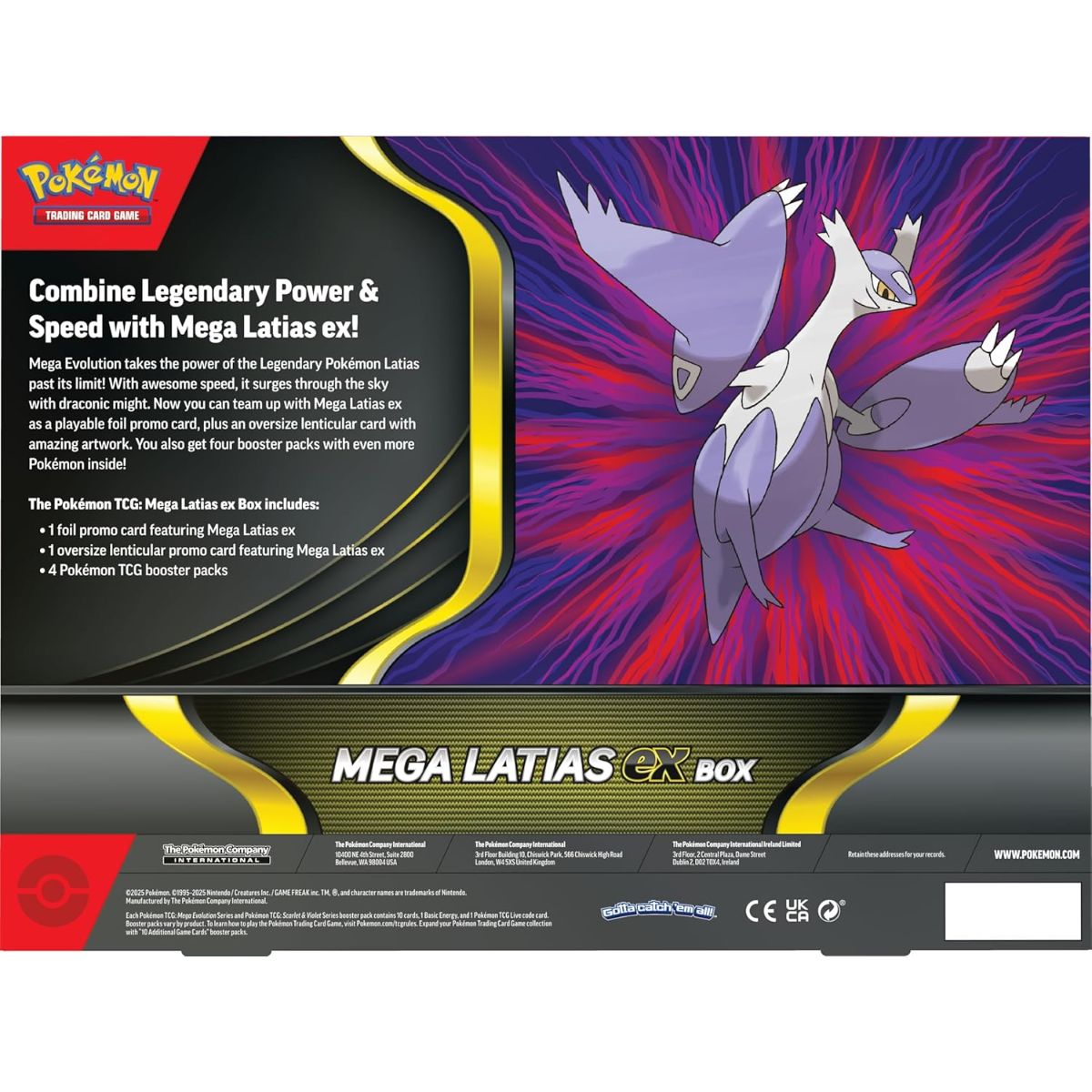Pokémon Mega Latias ex Box Englisch