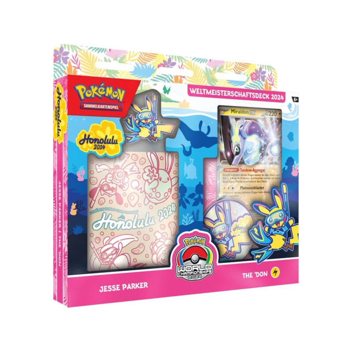 Pokemon Weltmeisterschaftsdeck 2024 Jesse Parker "The 'Don" Deutsch
