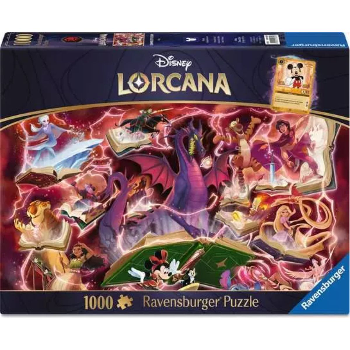 Disney Lorcana Glimmers of the Realm: Ruby Puzzle (1000 Teile)