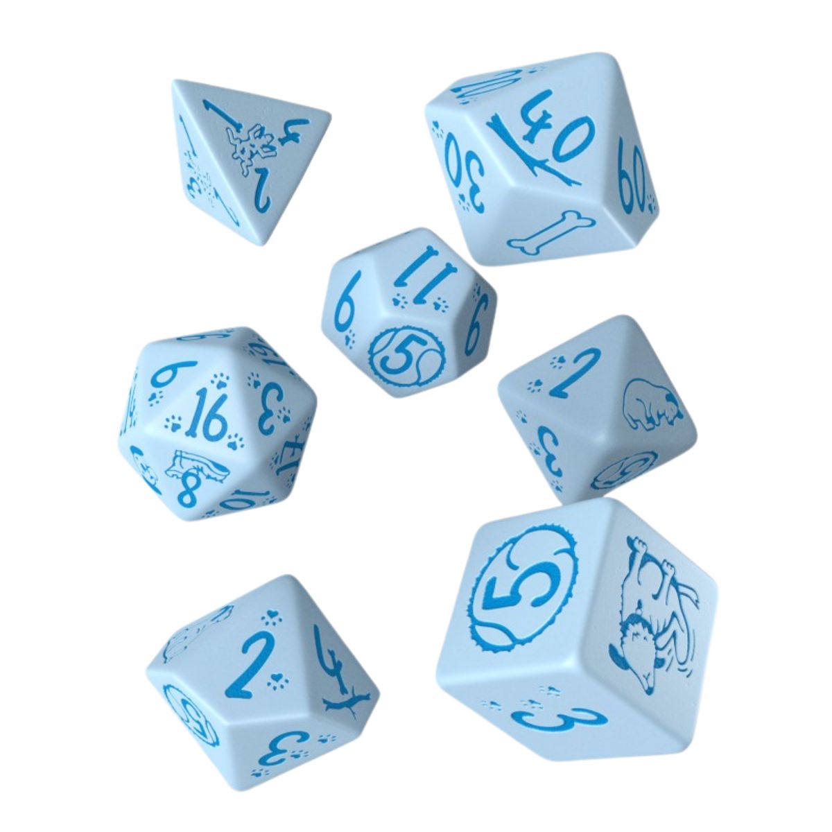 Q-Workshop DOGS Dice Set Max