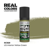 AK Interactive REAL COLORS Us Interior Yellow Green 17 ml.