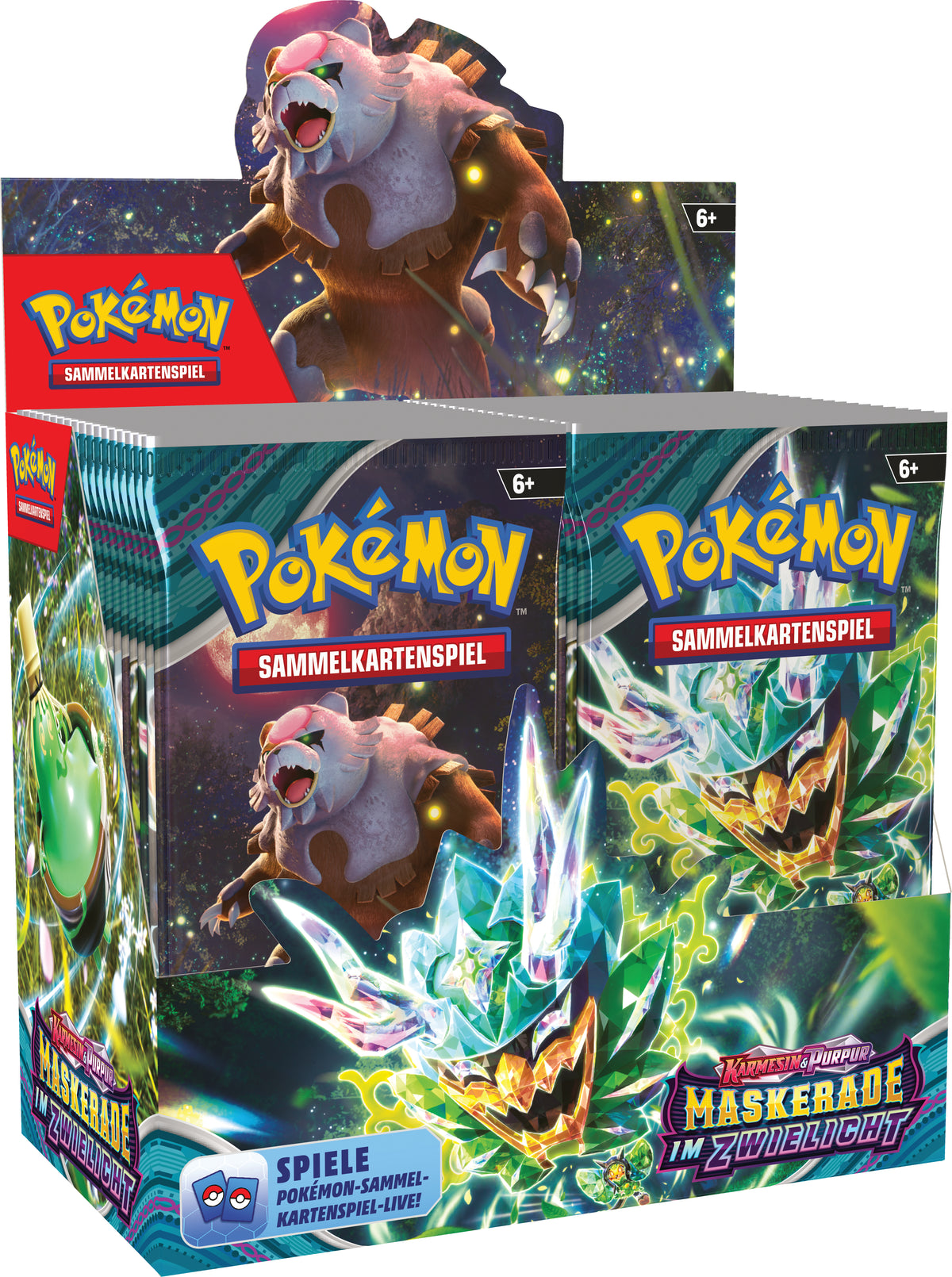 Pokémon Maskerade im Zwielicht Display (36 Booster) Deutsch