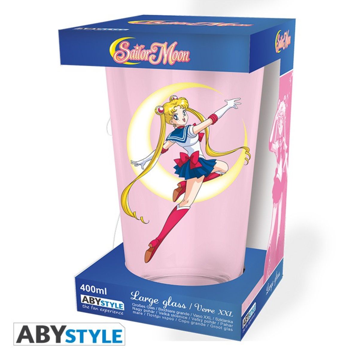 Sailor Moon Large Glass 400ml Sailor Moon