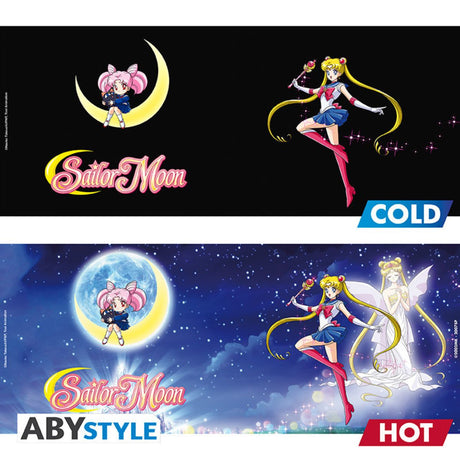 Sailor Moon Tasse Heat Change 460ml Sailor & Chibi
