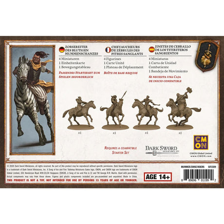 Song of Ice & Fire Bloody Mummer Zorse Riders