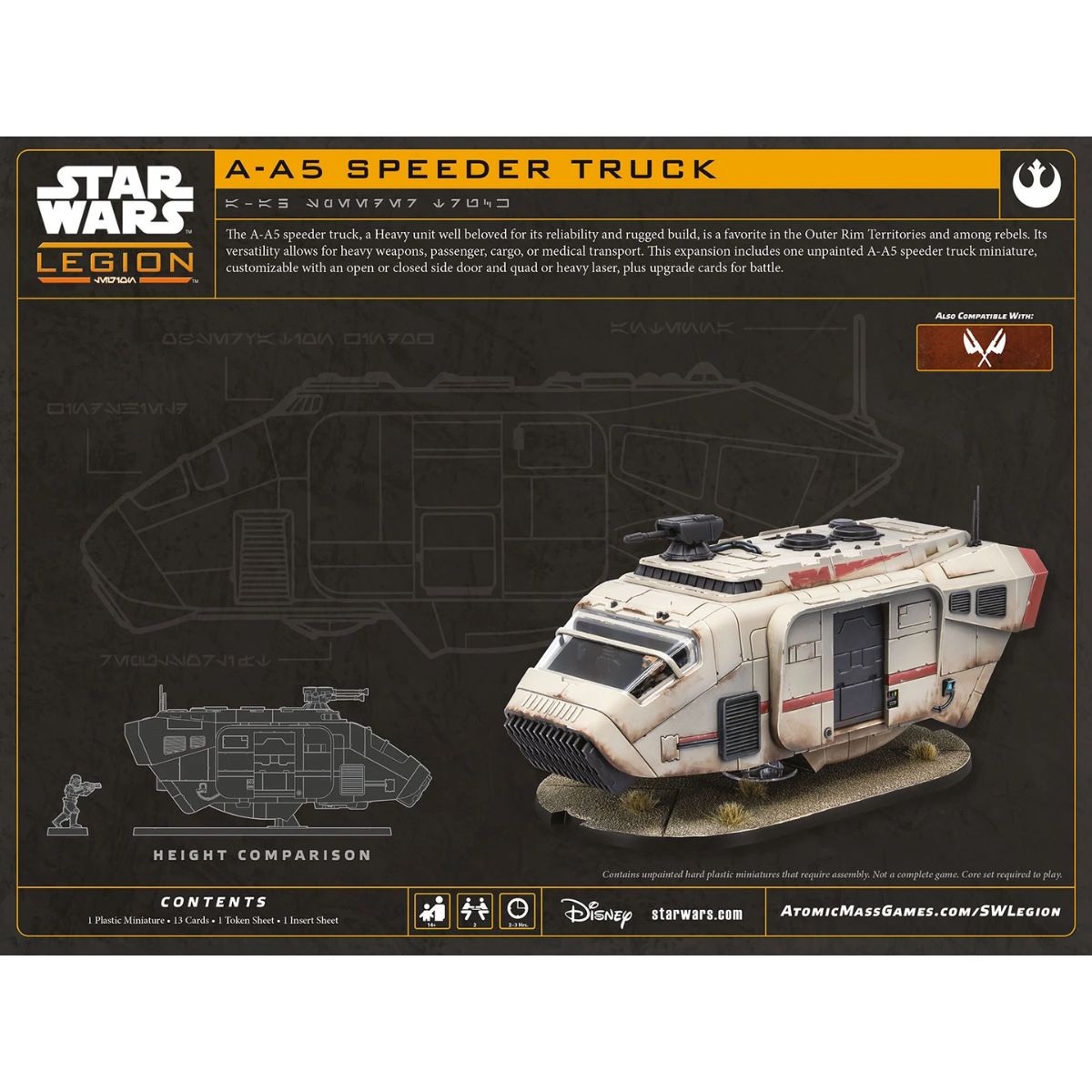 Star Wars Legion A-A5 Speeder Truck