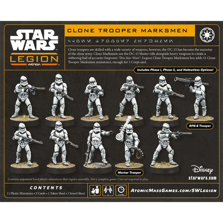Star Wars Legion Clone Trooper Marksmen