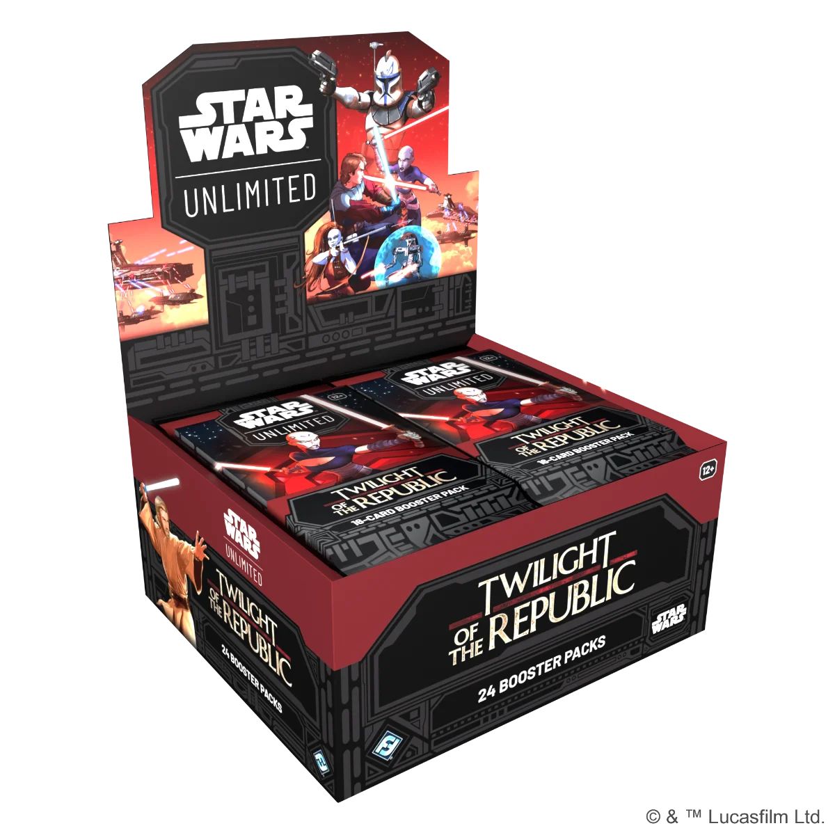 Star Wars Unlimited - Twilight of the Republic Booster Display (24 Booster) Englisch
