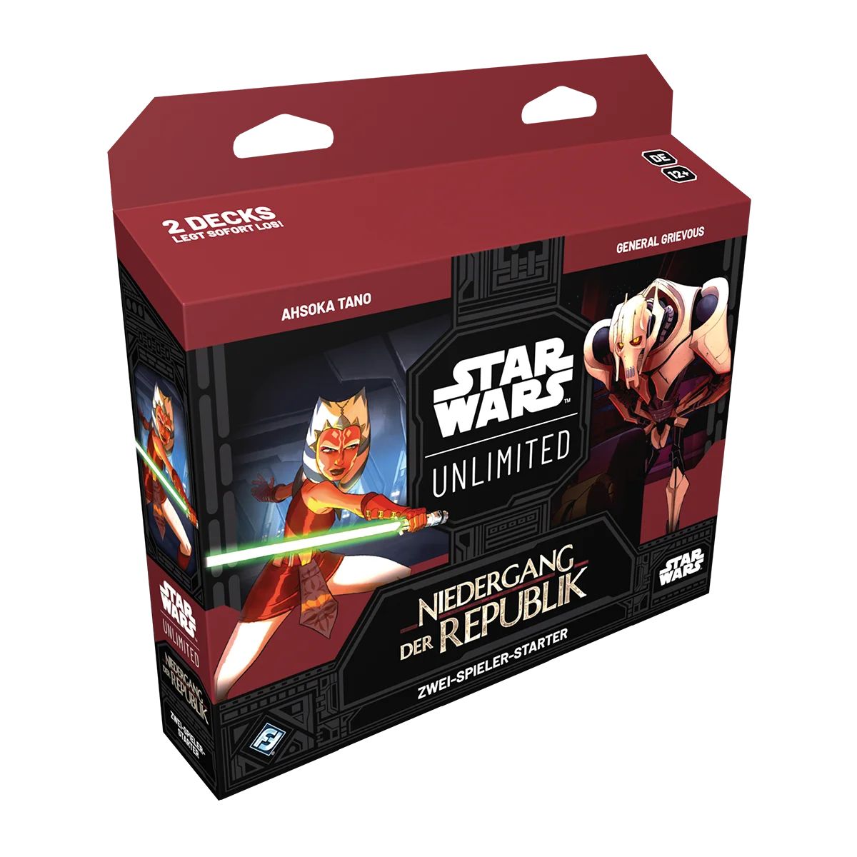 Star Wars Unlimited Niedergang der Republik Zwei-Spieler Starter Deutsch