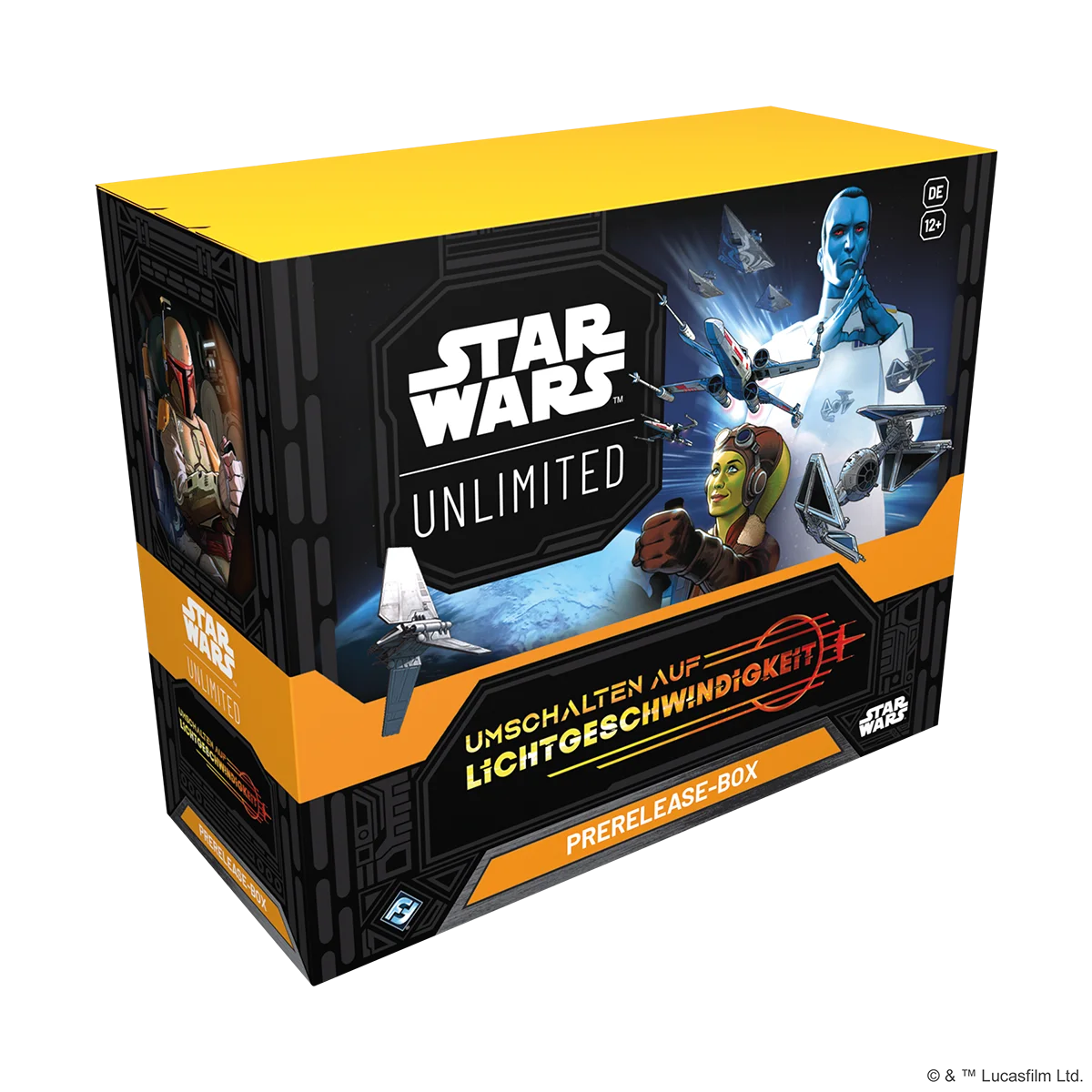 Star Wars: Unlimited Umschalten auf Lichtgeschwindigkeit Prerelease Box Deutsch