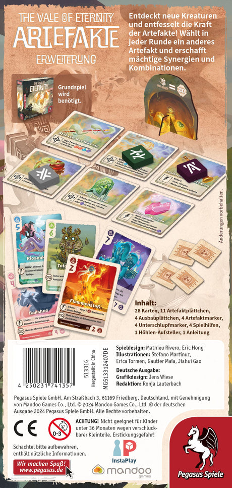 The Vale of Eternity Artefakte