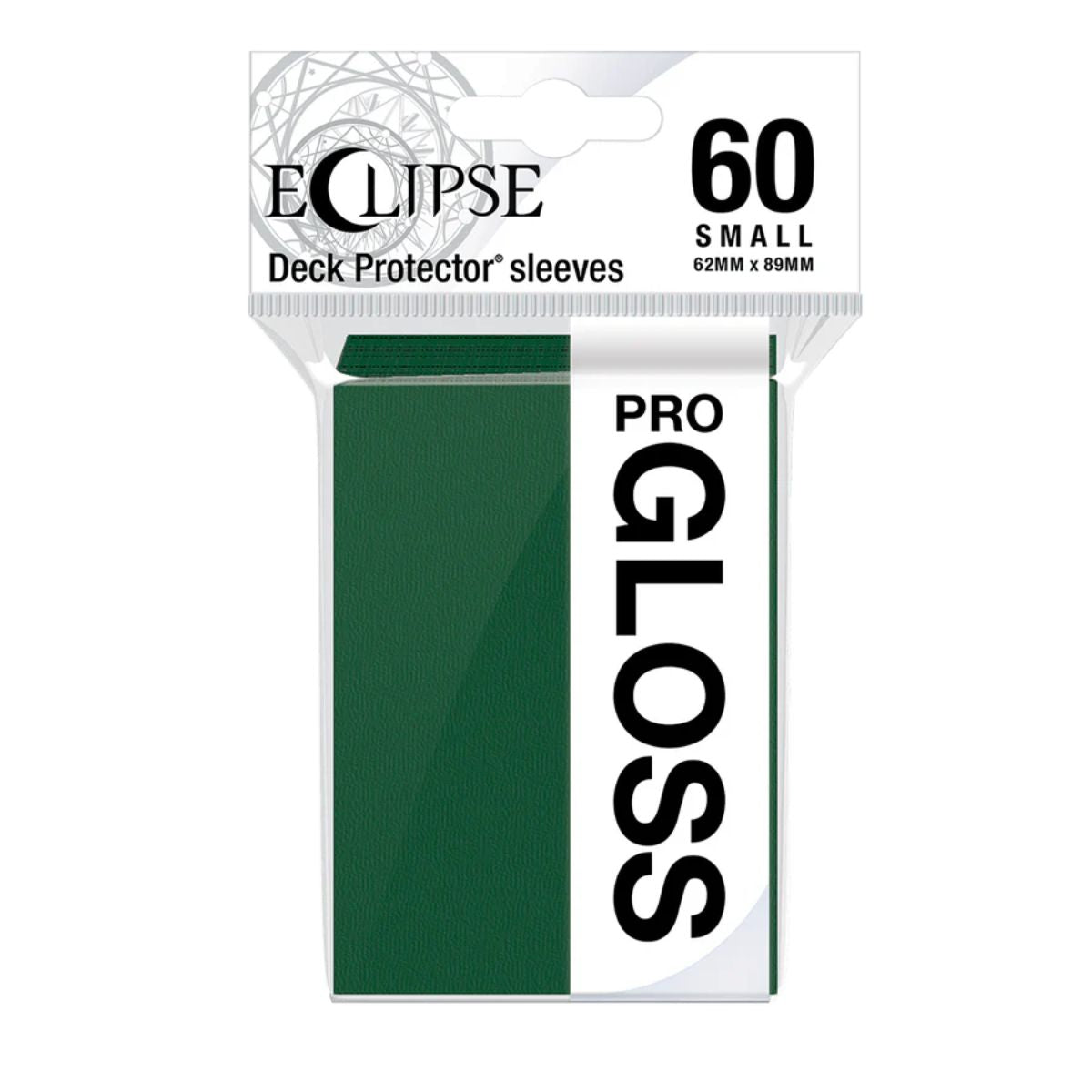Ultra Pro Eclipse Gloss Small Deck Sleeves 60Stk. Forest Green