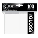Ultra Pro Eclipse Gloss Standard Sleeves Arctic White 100Stk.