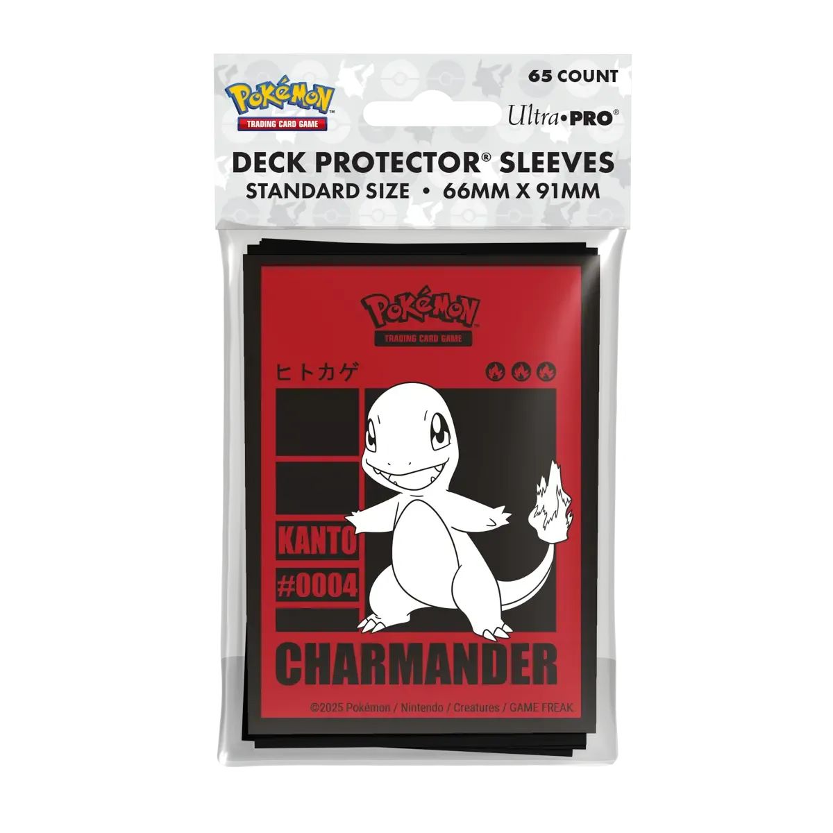 Ultra Pro Pokémon Glumanda #004 Sleeves (65 Sleeves)