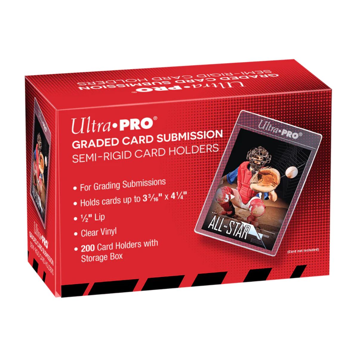 Ultra Pro Semi Rigid Lip Tall Sleeves 200Stk.