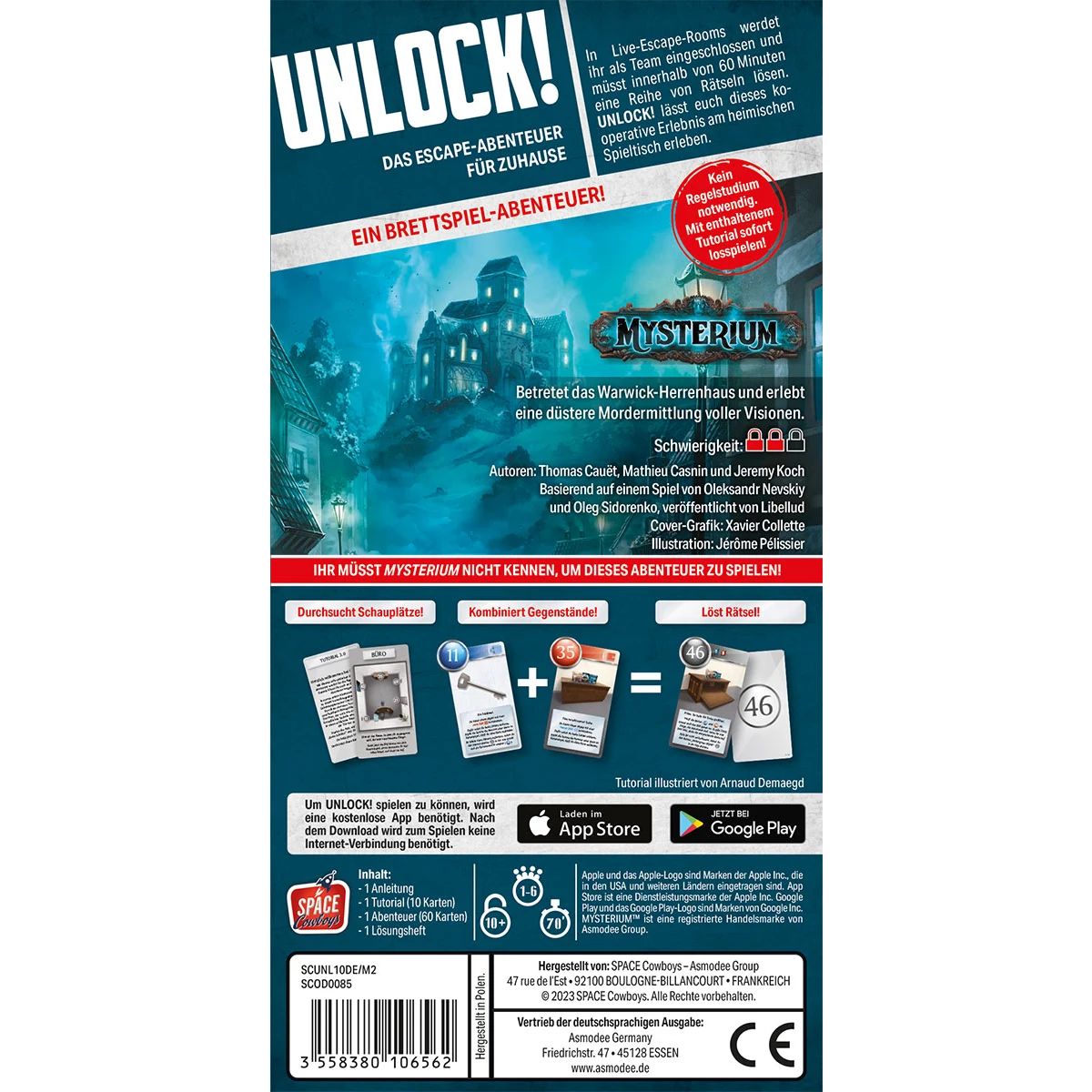 Unlock! Mysterium (Einzelszenario)