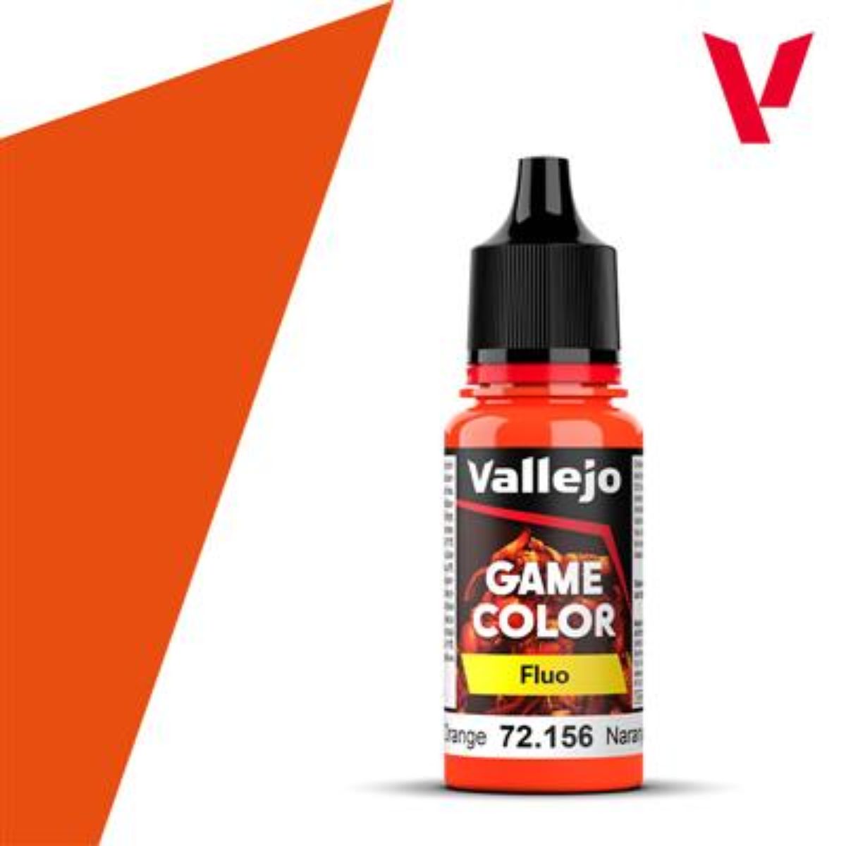 Vallejo Game Color Fluorescent Orange (18 ml)