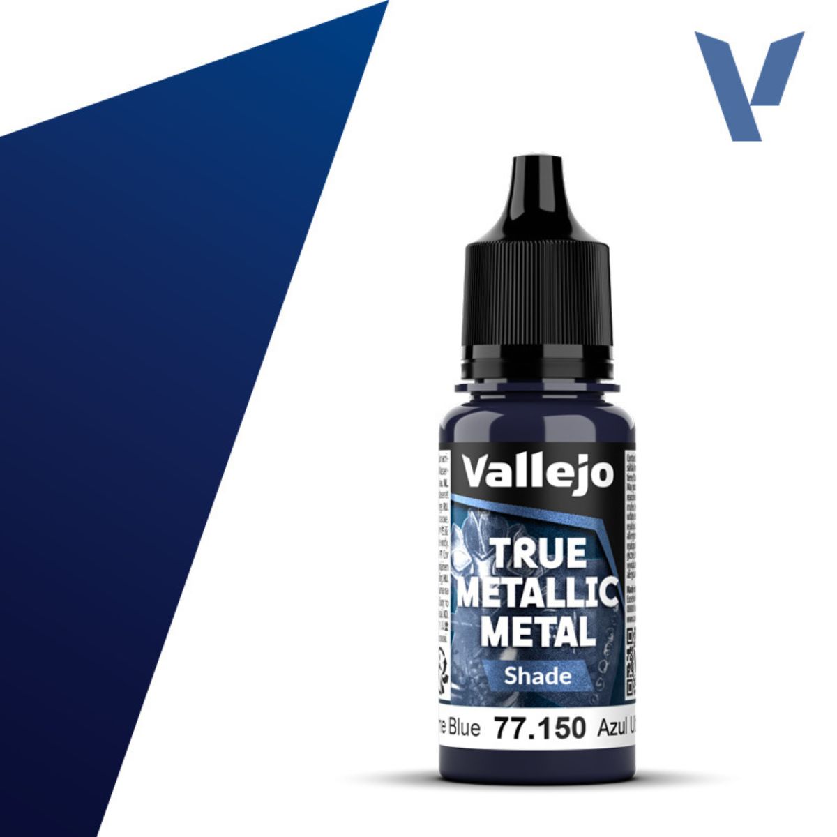 Vallejo Ultramarine Blue 18 ml - True Metallic Metal Shade