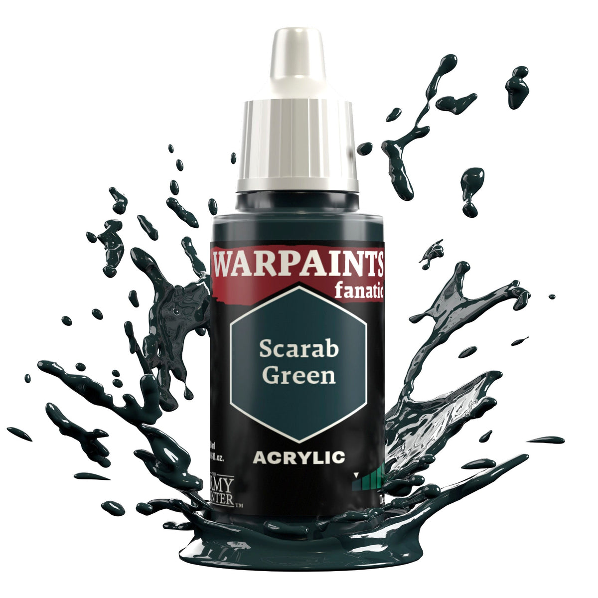 The Army Painter Warpaints Fanatic Scarab Green