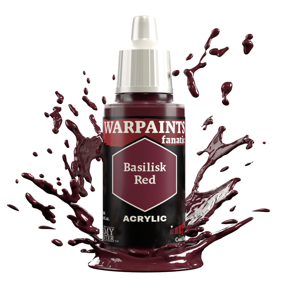 The Army Painter Warpaints Fanatic Basilisk Red