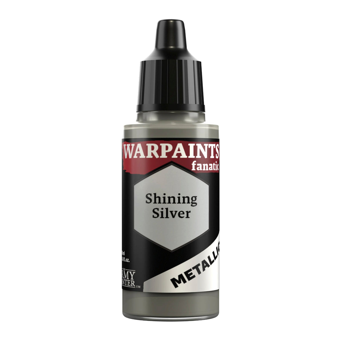 The Army Painter Warpaints Fanatic Metallic Shining Silver