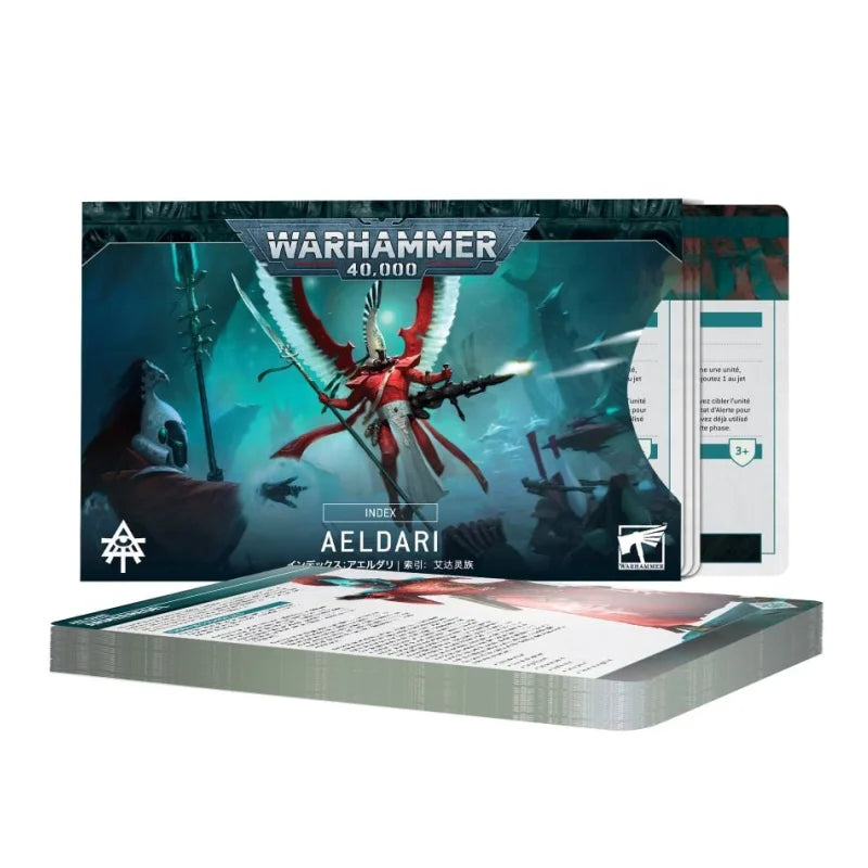 Warhammer 40.000 Aeldari Index Card Deutsch