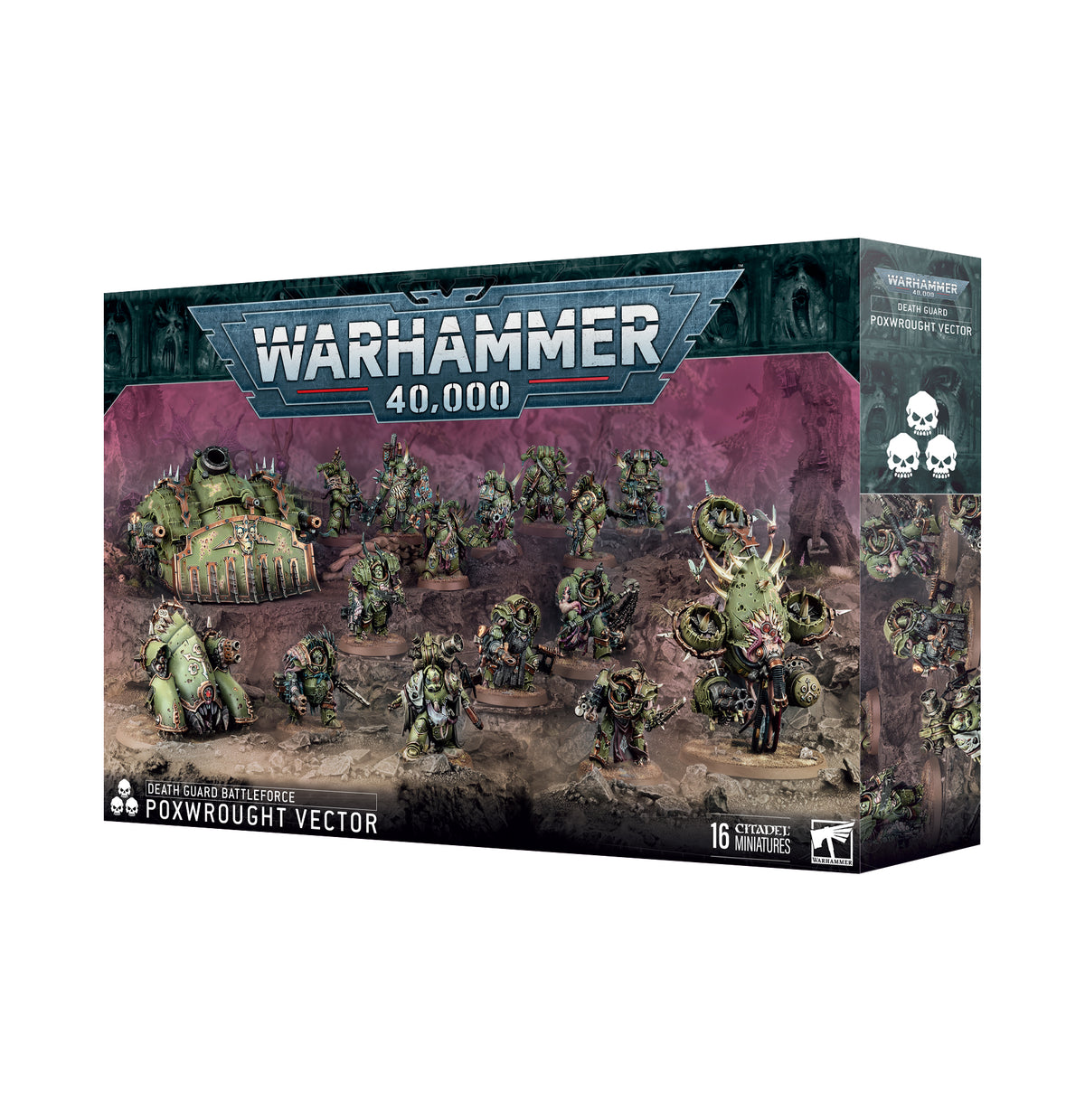 Warhammer 40.000 Death Guard Battleforce Poxwrought Vector