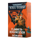 Warhammer 40.000 Kill Team Flammkyn-Bergungscrew Datenkarten