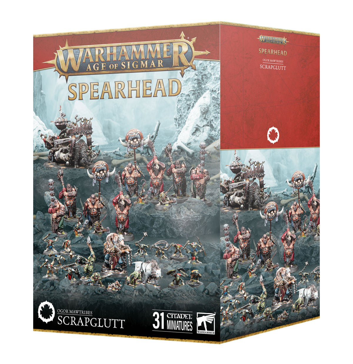 Warhammer Age Of Sigmar Spearhead Ogor Mawtribes Scrapglutt