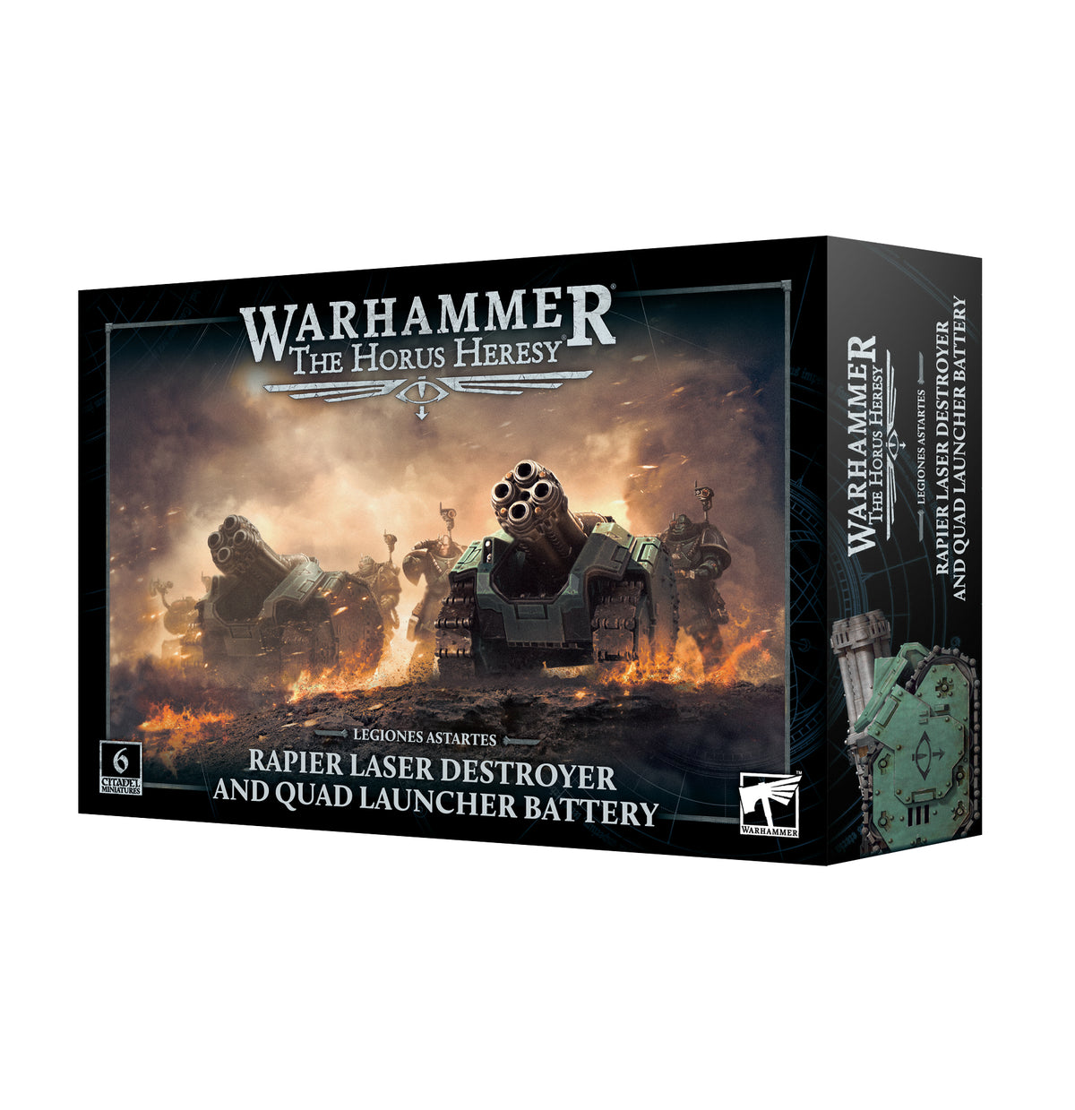 Warhammer The Horus Heresy Legiones Astartes Rapier Laser Destroyer and Quad Launcher Battery