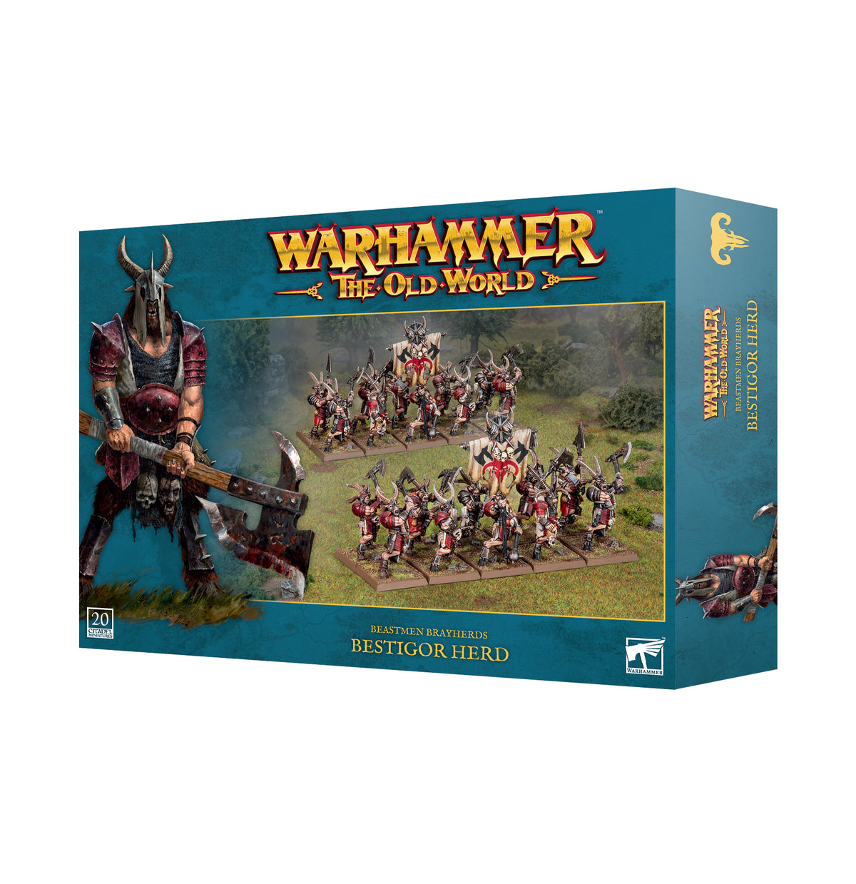 Warhammer The Old World Beastmen Brayherds Bestigor Herd