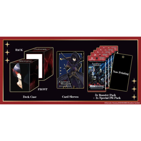 Weiß Schwarz Supply Set The Eminence In Shadow Englisch