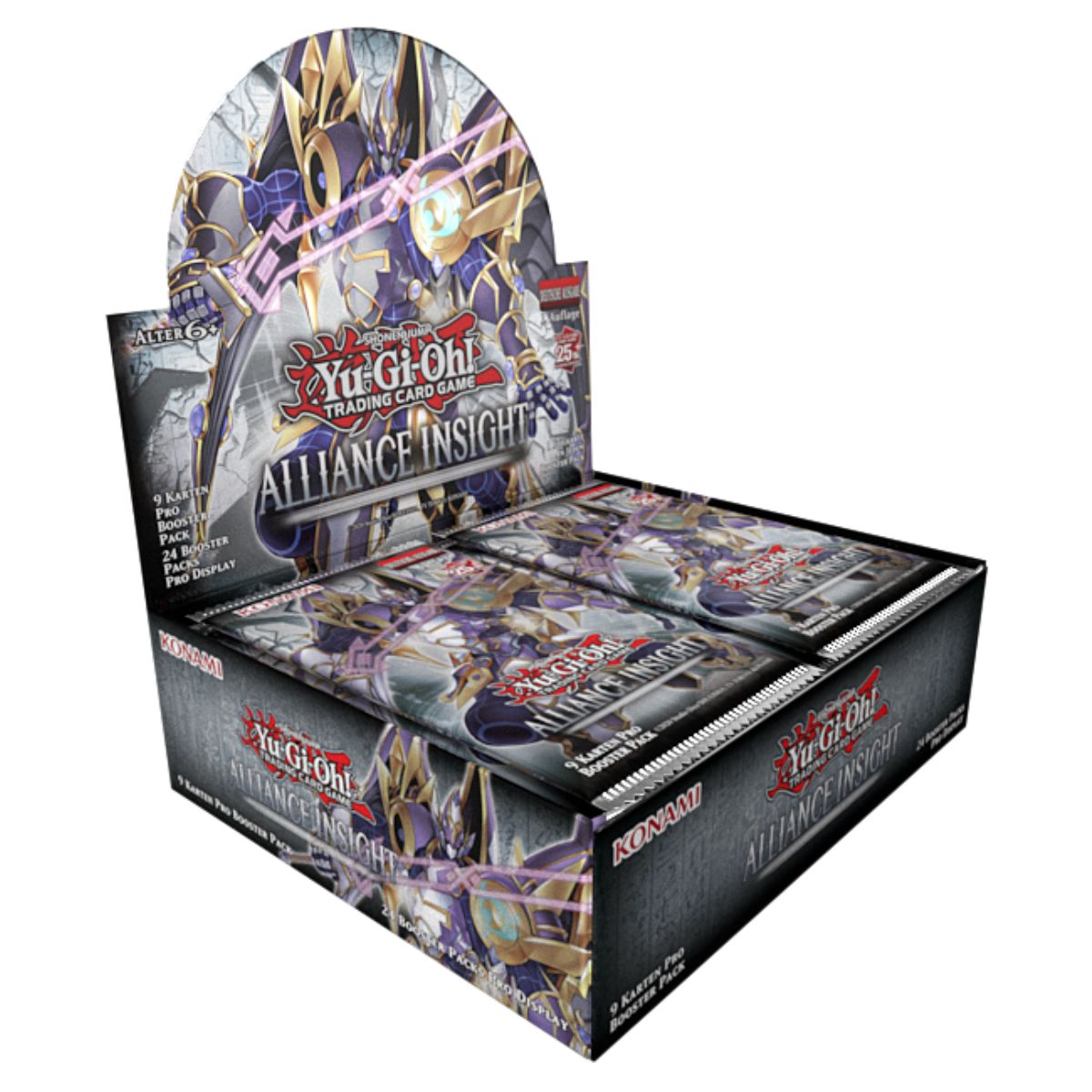 Yu-Gi-Oh! Alliance Insight Booster Display (24 Booster) Deutsch